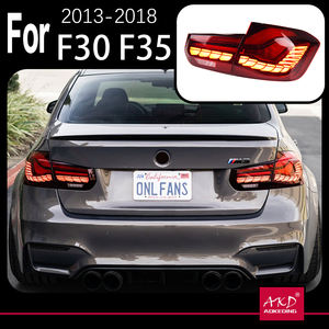 AKD luces del coche para BMW F30 LED Luz de cola 2013-2018 F35 F80 lámpara trasera M4 diseño <span class=keywords><strong>318i</strong></span> 320i 325i 330i DRL señal Auto Accesorios - Product Image 3