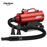 Séchoir de lavage automobile Shernbao DHD-2400T, souffleur de voiture robuste à vitesse réglable, machine de séchage automobile mobile, solution OEM