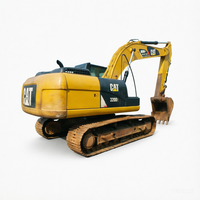 Excavatrice Caterpillar 320D d'occasion, 20 tonnes, Cat Digger d'occasion avec peinture d'origine pour la construction