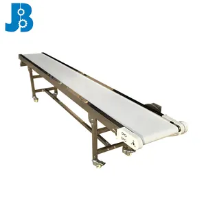2022 thống băng tải PVC cấp thực phẩm màu trắng cho nhà hàng sử dụng khung thép không gỉ PU ban nhạc vít xả bơm lõi cho - Product Image 2