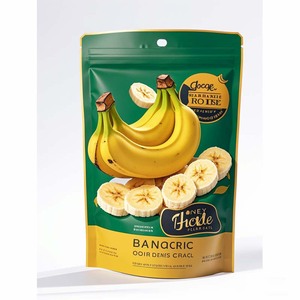 Emballage en plastique refermable réutilisable personnalisé sac en aluminium pochette debout de fruits secs pour aliments - Product Image 2