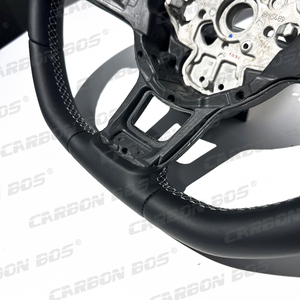 Volante de Coche Actualizado de Modelo Antiguo a Nuevo, Forrado en Cuero para Volkswagen GOLF MK6 MK5 GTI R <span class=keywords><strong>GTS</strong></span> GTD MK7 <span class=keywords><strong>POLO</strong></span> - Product Image 3