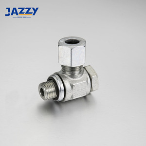 JAZZY DIN2353 raccord à compression raccord <span class=keywords><strong>Banjo</strong></span> Ss laiton Tube à Tube femelle raccord de tuyau réglable raccord à compression - Product Image 1