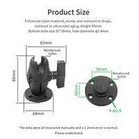 Supports VINmounts pour tablette robuste de 8 à 14 pouces avec réglage rotatif pour tableau de bord de voiture, support de tablette pour terminal intelligent