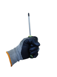 Guantes de Seguridad de Nitrilo Desechables, Flexibles, Gruesos, Duraderos, Resistentes al Aceite y al Agua, Protección Mejorada, Guantes de Trabajo de Uso General EN388 - Product Image 2