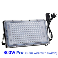 Luz LED púrpura 395nm Luz de proyección UV Reflector fluorescente para fiestas Luz de Ambiente de escenario Proyector de césped RGB Foco LED
