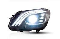 Mise à niveau vers des phares avant à LED complets Maybach, phares avant, éclairage avant, plug and play pour Mercedes Benz Classe C W205, phares avant 2015-2021