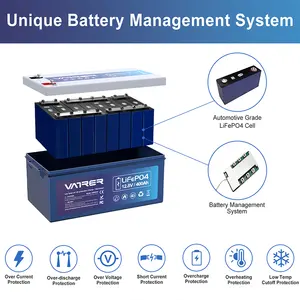 12v 400ah Lithium Battery Pack 12v 100ah 200ah 300ah 400ah Deep Cycle Lithium Ion Battery Pack Lifepo4 Battery Pack