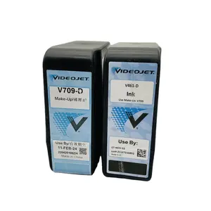 Tinta V461-D Tinta Videojet Asli untuk Printer Inkjet Videojet CIJ