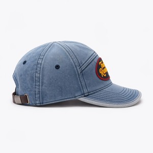 Wholesale T&L Custom Logo Heat-Transfer Printed 7 Panel Denim <b>Cap</b> <b>Vintage</b> Washed Adjustable Unisex Gorras Hat Manufacturer - Product Image 3