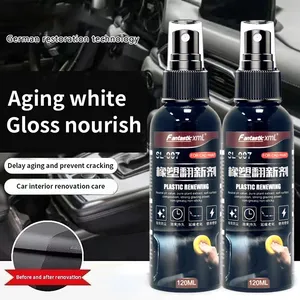 Spray Renovador de Plástico War Wolf 120 ml para Interiores de Auto, Antienvejecimiento, Blanqueador y Restaurador - Product Image 3