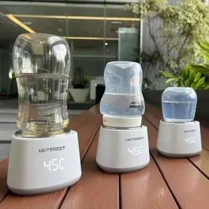 New design amazon hot sale model Battery-Powered portable electric baby bottle warmer baby for 6-10 Hour Battery Life