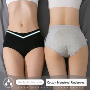 <span class=keywords><strong>Bragas</strong></span> Menstruales a Prueba de Fugas para Mujer y Ropa Interior para Incontinencia, <span class=keywords><strong>Bragas</strong></span> para el Periodo, <span class=keywords><strong>Bragas</strong></span> de Algodón Cálido para la <span class=keywords><strong>Menstruación</strong></span> - Product Image 2