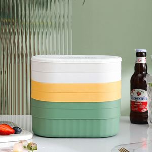 2 Pack Silicone Ice <b>Cubes</b> Maker with Lid,Easy-Release Ice <b>Cube</b> Trays for Freezer, DIY Homemade Ice <b>Cubes</b> Mold for Whiskey,Coffee - Product Image 6