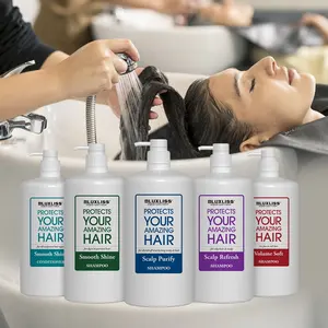 Private Label Hair Care Salon Sulfate Free Shampoo and Conditioner for Organic Dandruff Gallon Hotel Aloe Vera Tea Tree Shampoo