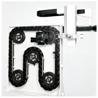 Centre d'usinage horizontal CNC 4 axes DBM130, robuste, broche de 130 mm, haute sécurité