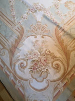 17x20 Light Green Extra Large 6m Oversize Rugs Aubusson French Hand Knotted for Great Home Hand Made in Chinese Factory Price