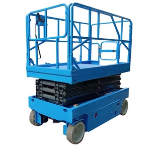 Điện thoại di động Scissor thang máy mini Scissor Lift mua sắm nền tảng Trung Quốc thép làm - Product Image 5