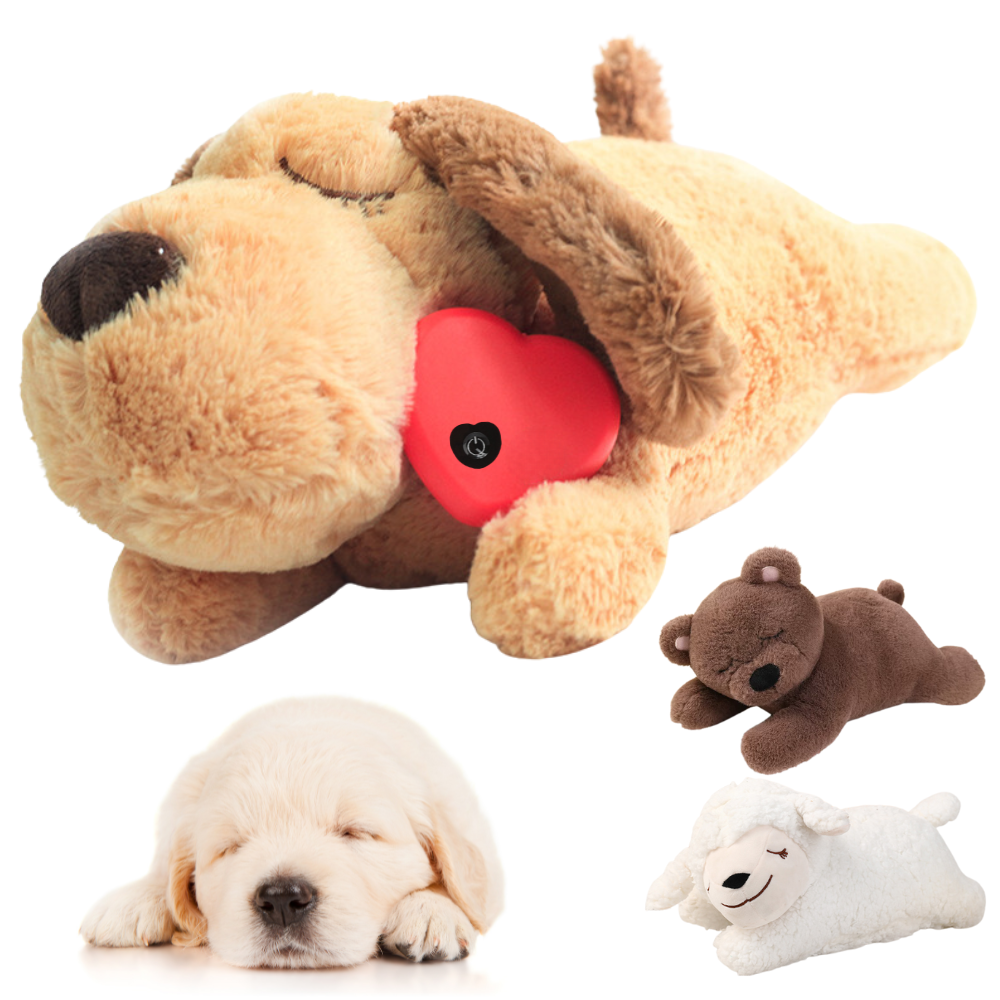 Encantador y Acogedor juguete de peluche perro durmiendo para el