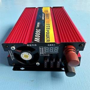 Dönüştürücü invertör 12V 24V güç inverteri güneş araba modifiye sinüs dalga invertör - Product Image 2