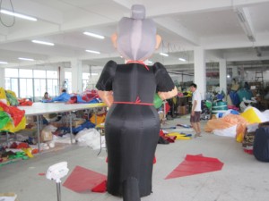 Hot Sale SPRING EMPIRE Brand Nylon <b>Inflatable</b> Holland Sara <b>Doll</b> 2.7mH for Party or Events - Product Image 2