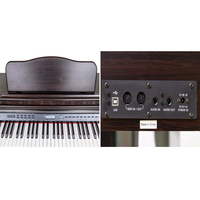 HUASHENG Wholesale Upright Piano 88 Keys Hammer Action Keyboard Upright Digital Piano