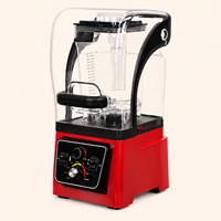 Machine à glace pilée professionnelle robuste avec couvercle insonorisé pour usage en restaurant