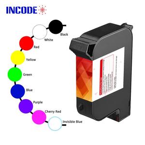 <span class=keywords><strong>Cartouche</strong></span> d'<span class=keywords><strong>encre</strong></span> couleur INCODE MXT Q-12.7 12,7 mm 42 ml à séchage rapide à base de solvant rechargeable TI1349 pour imprimante TIJ – Pack en vrac - Product Image 2