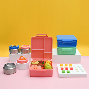 Aohea adult or kids kids bpa free lunch box insulated stainless steel Soup bowl safe bento box