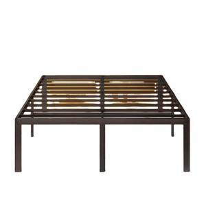 WEKIS moderno de acero inoxidable de hierro de metal marcos de cama Queen King tamaño apartamento doble marco de cama con almacenamiento - Product Image 5