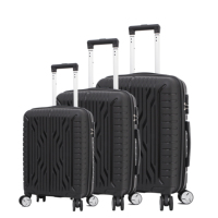 10pcs Set Semi Fini Incassable SKD Ckd PP Polypropylène Bagages Ensembles de Bagages de Grande Capacité