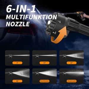 Nouvelle conception 2025, lave-auto portable sans fil haute pression, pistolet de lavage de voiture à batterie au lithium - Product Image 2