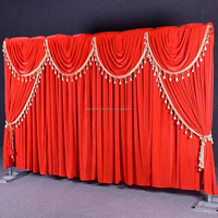 Voile de fenêtre, décoration extérieure pour église, maison, événements, hôtel, rideaux de fond, mariages, draperie de chambre à coucher