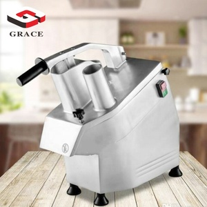 เครื่องหั่นสแตนเลสอัตโนมัติเชิงพาณิชย์ 220V สำหรับร้านอาหาร ใช้หั่นผลไม้และผัก - Product Image 3