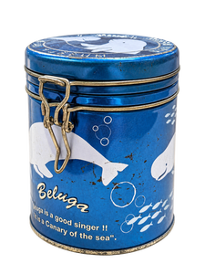 Lata Redonda de Hojalata con Doble Cierre de Alambre, Apta para Alimentos, Hermética, Cilindro Metálico para Envasar Café, Té y Dulces - Product Image 3