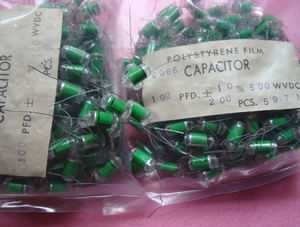 Lỗi thời chúng tôi sprague tiêu chuẩn quân sự 100V 20uF thế hệ 22UF pin đồng tần số chia dầu ngâm tụ điện 18*49mm - Product Image 5