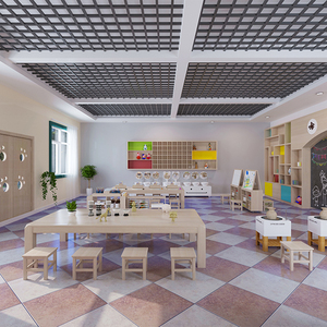 Drawing Area Kindergarten Furniture Daycare School Furniture Kindergarten Wooden <b>Tables</b> and Chairs Preschool Nursery - Product Image 5