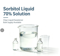 Solution de Sorbitol Liquide Incolore de Qualité Alimentaire 70% en Gros de l'Usine Chinoise – Sorbitol Liquide pour Édulcorant et Humectant Alimentaire