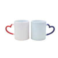 Tasses magiques vierges personnalisées par sublimation Tasse de photo imprimée par transfert de chaleur avec changement de couleur en céramique personnalisée