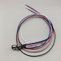 Capteur Étanche M8 6pin Connecteur Circulaire et Câble M8 6P Câble Assemblage 50CM