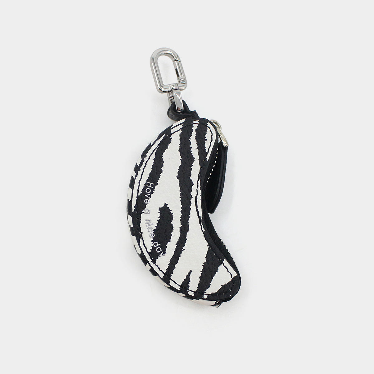 Banane rayée noire et blanche