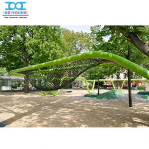 Red de cuerda de acero de colores para niños, árbol de escalada, patio de recreo, obstáculo, Juego de carga, parque de atracciones, pared interior a prueba de sol - Product Image 3