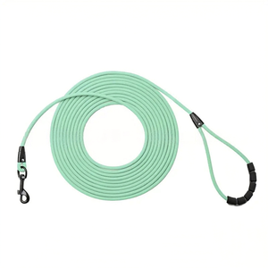 Waterproof Long Round Rope Dog Tracking Leash Heavy Duty Outdoor <b>Training</b> Pet <b>Lead</b> Support ODM OEM Custom Color - Product Image 1