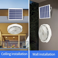 Lampe solaire LED de jardin de haute qualité, étanche IP67, avec télécommande, 50W-500W, angle de faisceau de 360°