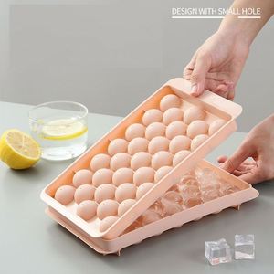 Silicone Food Grade Ice Boll Hockey Mold Frozen Whiskey Ball Popsicle Ice Cube Tray <b>Box</b> Lollipop Making Gifts Kitchen <b>Tools</b> - Product Image 2