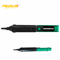 PINSUN Pompe à dessouder manuelle en gros d'usine, stylo d'aspiration à vide pour étain, outil de retrait de soudure, boîtier en plastique ABS