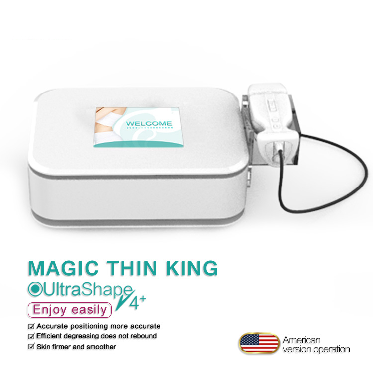 Máquina Ultrasónica Portátil para Levantamiento Facial y Corporal, Estiramiento de la Piel y Adelgazamiento
