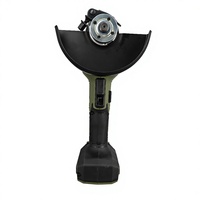 Meuleuse d'angle sans fil à entraînement direct, moteur sans balais lithium-ion industriel portable 1050W, vitesse variable, interrupteur à palette 125mm