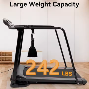 Mesin treadmill harga rendah, olahraga listrik profesional berjalan berlari rehabilitasi untuk penggunaan gym rumah orang tua dengan pegangan tangan - Product Image 6