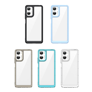 Lichicase Anti Scratch Pure and Bright Flexible Press Button Phone Cover para Motorola G06 G06 <span class=keywords><strong>Power</strong></span> G57 Clear <span class=keywords><strong>Shell</strong></span> - Product Image 1